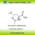 Fournisseur d&#39;acides aminés fiables N-Acétyl-L-méthionine N ° CAS: 65-82-7